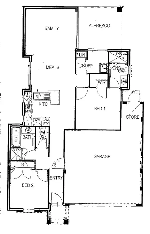 Floorplan of Homely house listing, 4 Cutter Lane, Canning Vale WA 6155
