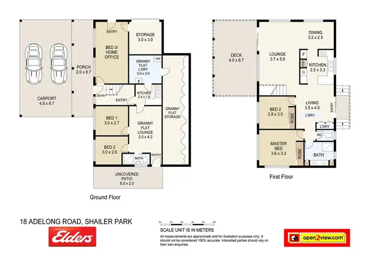 Floorplan of Homely house listing, 18 Adelong Road, Shailer Park QLD 4128