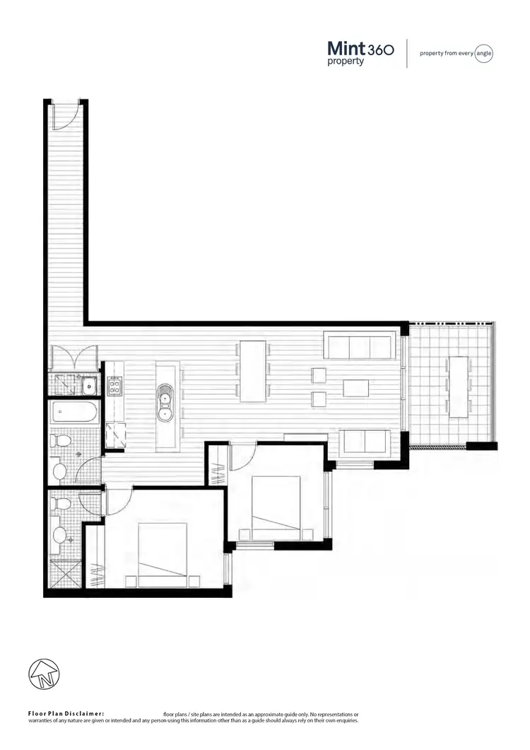 Floorplan of Homely apartment listing, 13/18-22 Hope Street, Rosehill NSW 2142
