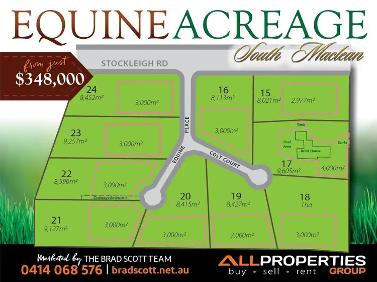 Floorplan of Homely land listing, Lot 15 Stockleigh Road, South Maclean QLD 4280
