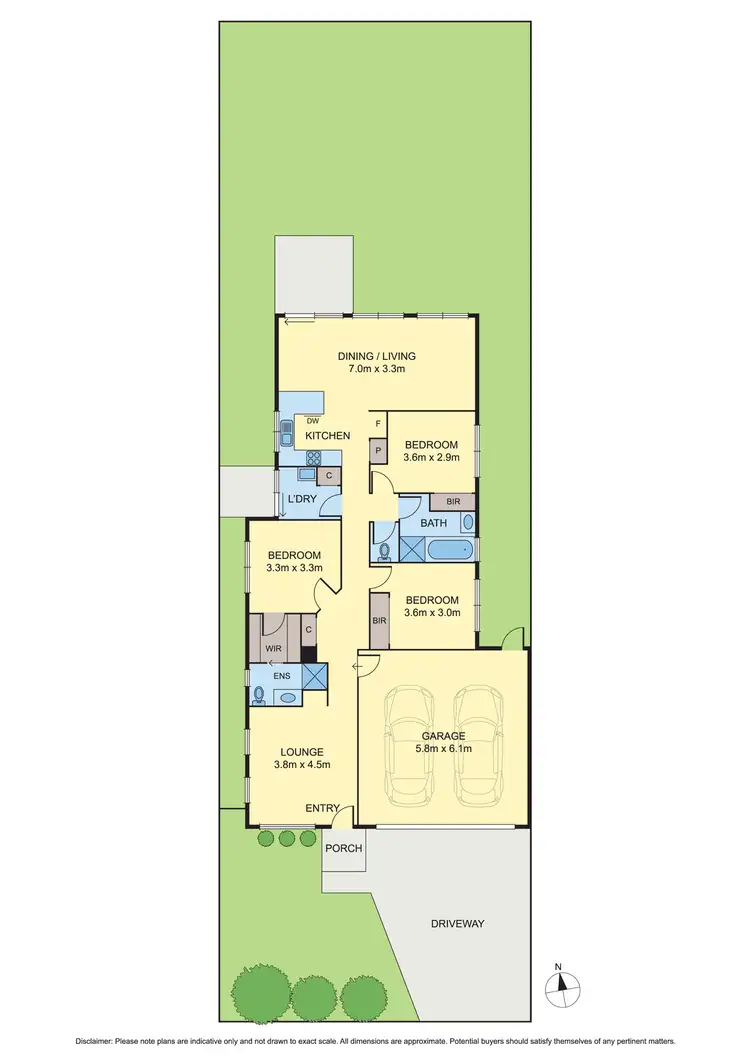 Floorplan of Homely house listing, 4 Tony Drive, Truganina VIC 3029