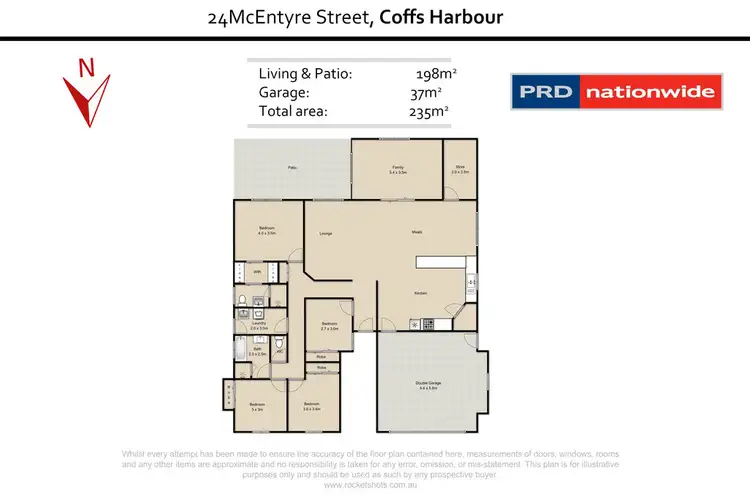 Floorplan of Homely house listing, 24 McEntyre Street, Coffs Harbour NSW 2450