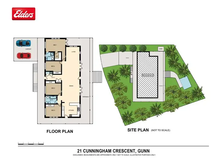 Floorplan of Homely house listing, 21 Cunningham Crescent, Gunn NT 832