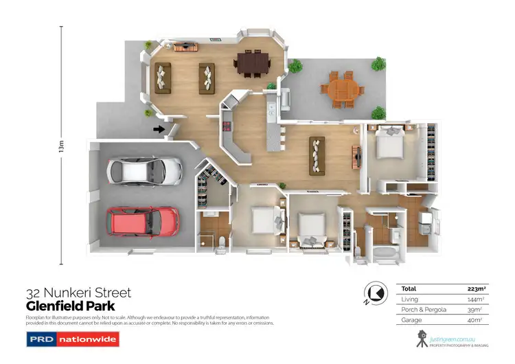 Floorplan of Homely house listing, 32 Nunkeri Street, Glenfield Park NSW 2650