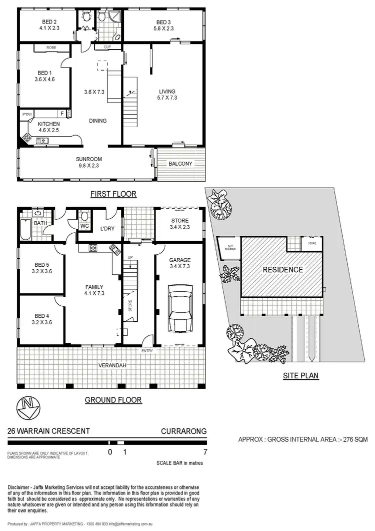 Floorplan of Homely house listing, 26 Warrain Crescent, Currarong NSW 2540