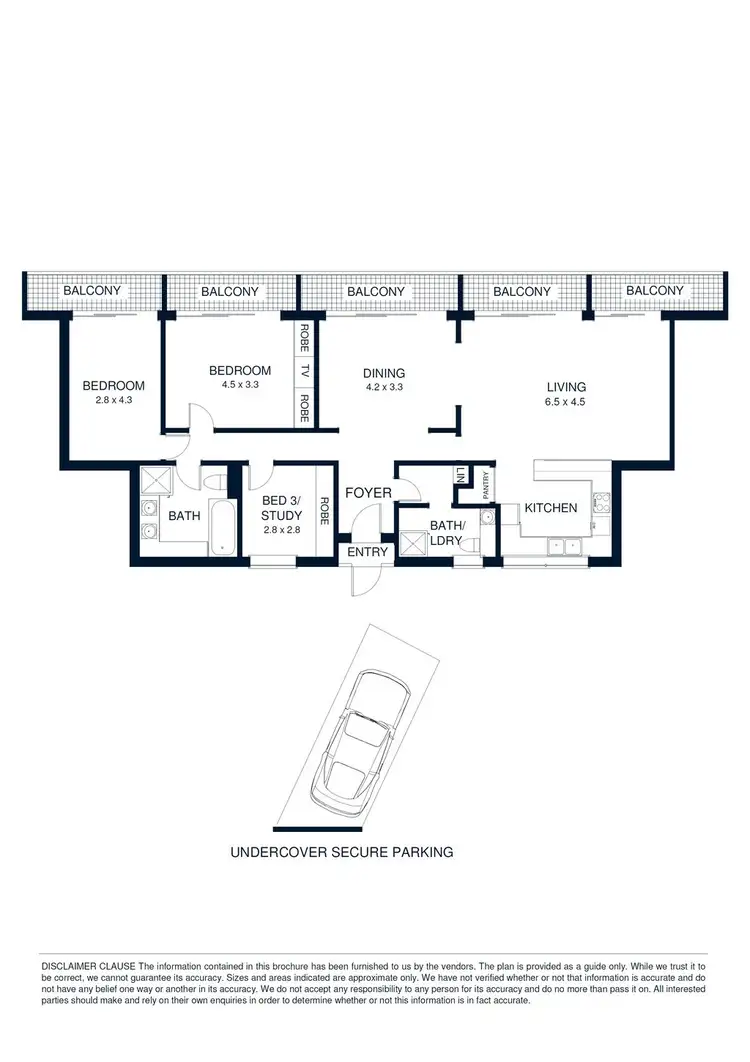 Floorplan of Homely apartment listing, Apt.10, 25 Wolseley Road, Point Piper NSW 2027
