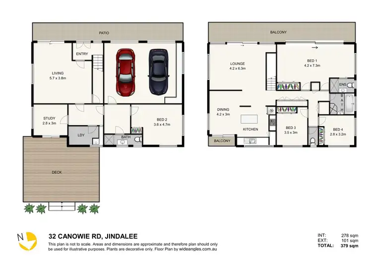 Floorplan of Homely house listing, 32 Canowie Road, Jindalee QLD 4074