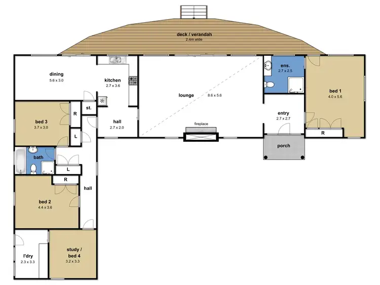 Floorplan of Homely house listing, 112 Cornwall Road, Exeter NSW 2579