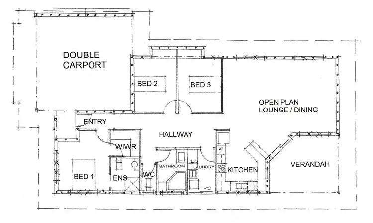 Floorplan of Homely house listing, 20 The Parade, Durack NT 830