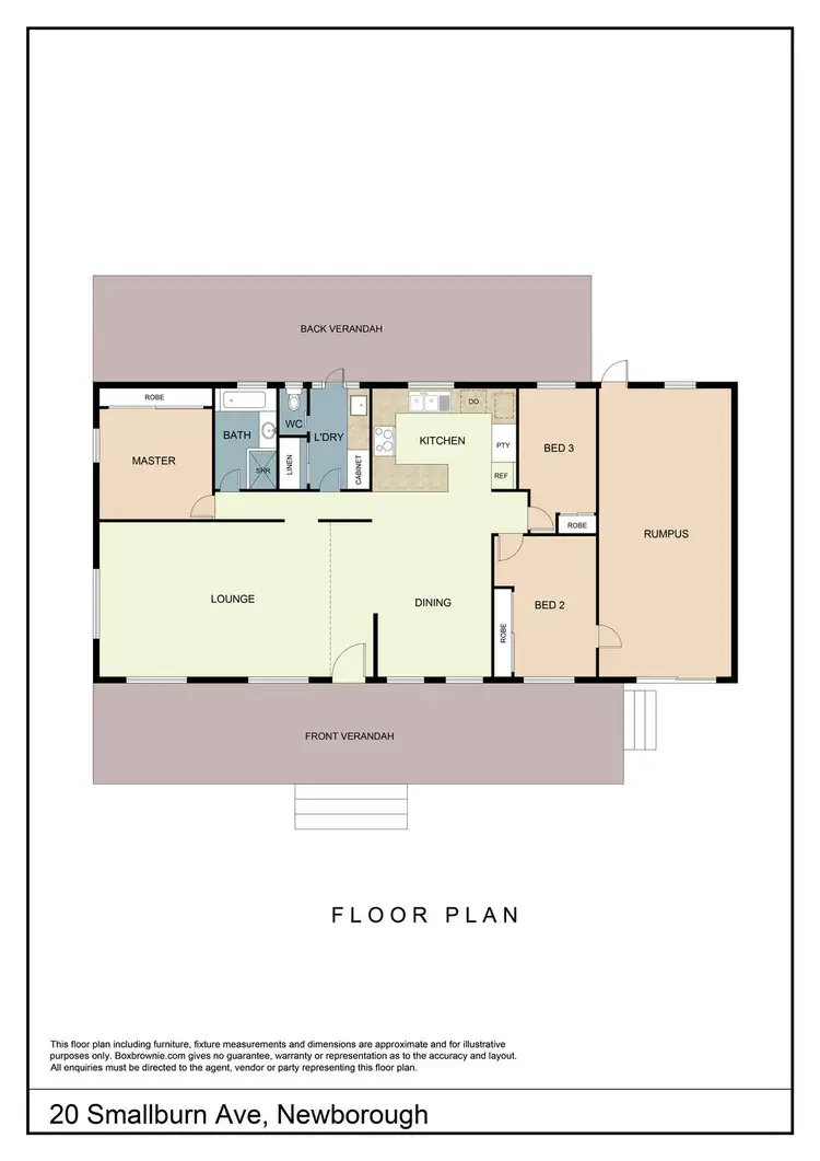 Floorplan of Homely house listing, 20 Southwell Avenue, Newborough VIC 3825