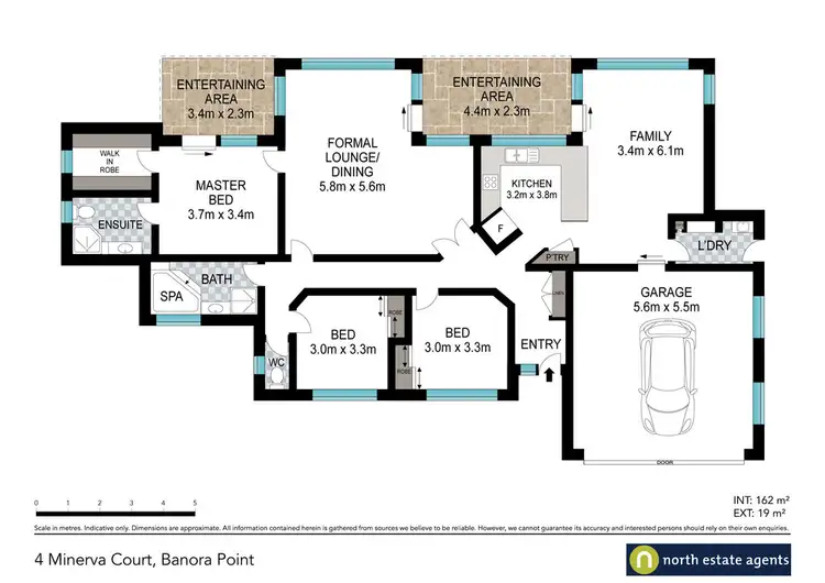 Floorplan of Homely house listing, 4 Minerva Court, Banora Point NSW 2486