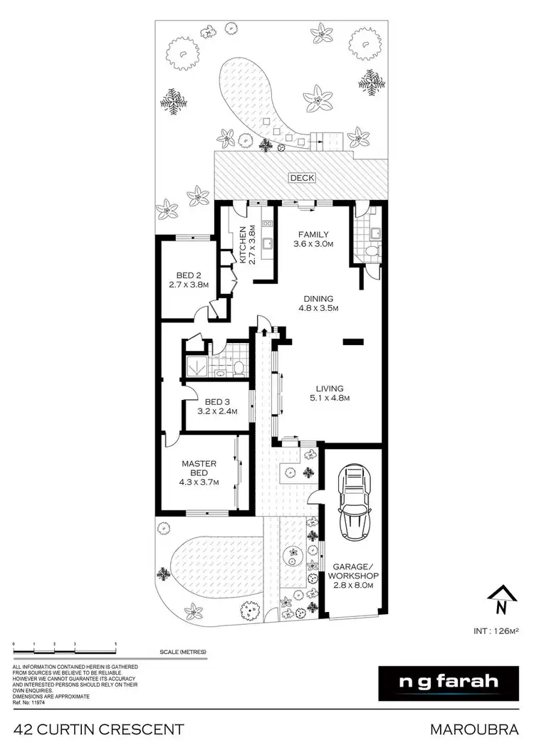 Floorplan of Homely house listing, 42 Curtin Crescent, Maroubra NSW 2035