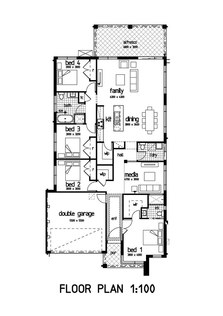 Floorplan of Homely house listing, 30 Baden Powell Ave, Leppington NSW 2179
