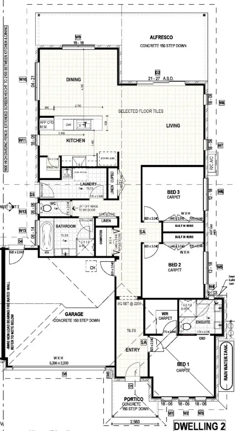 Floorplan of Homely unit listing, 13 Chappell Close, Mudgee NSW 2850