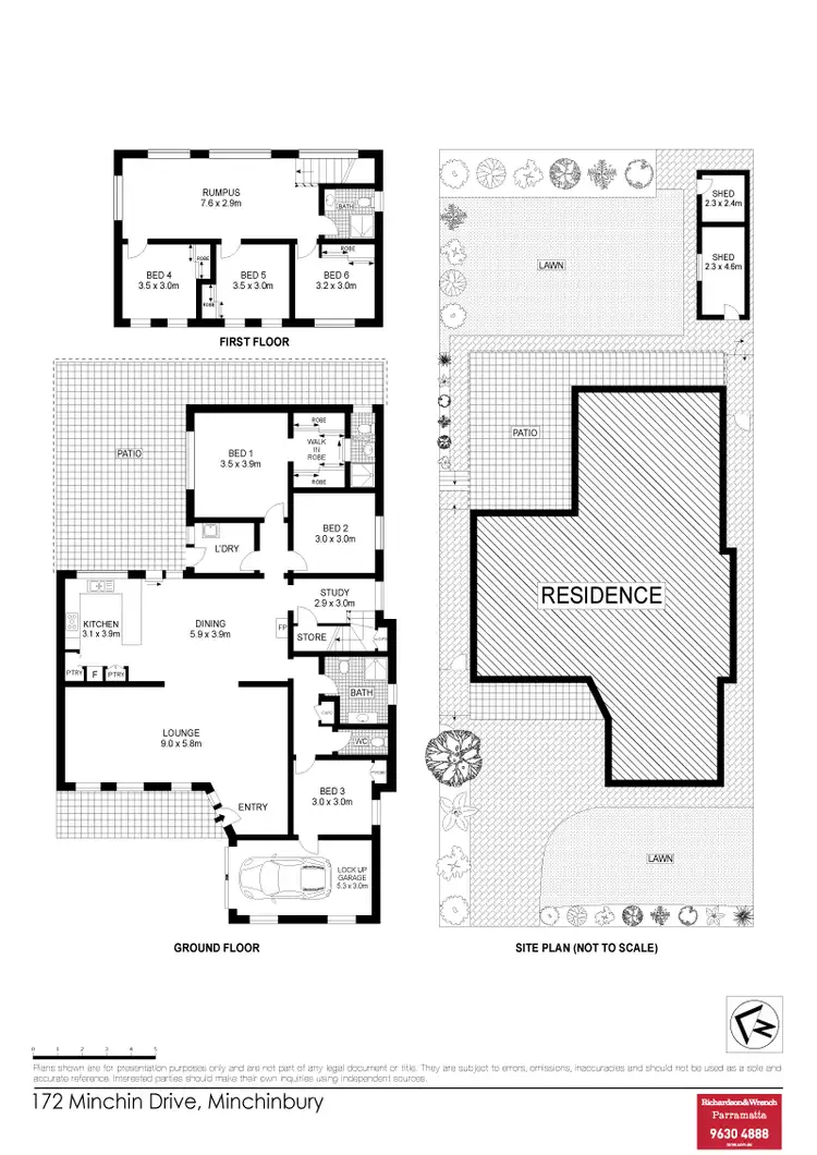 Floorplan of Homely house listing, 172 Minchin Drive, Minchinbury NSW 2770