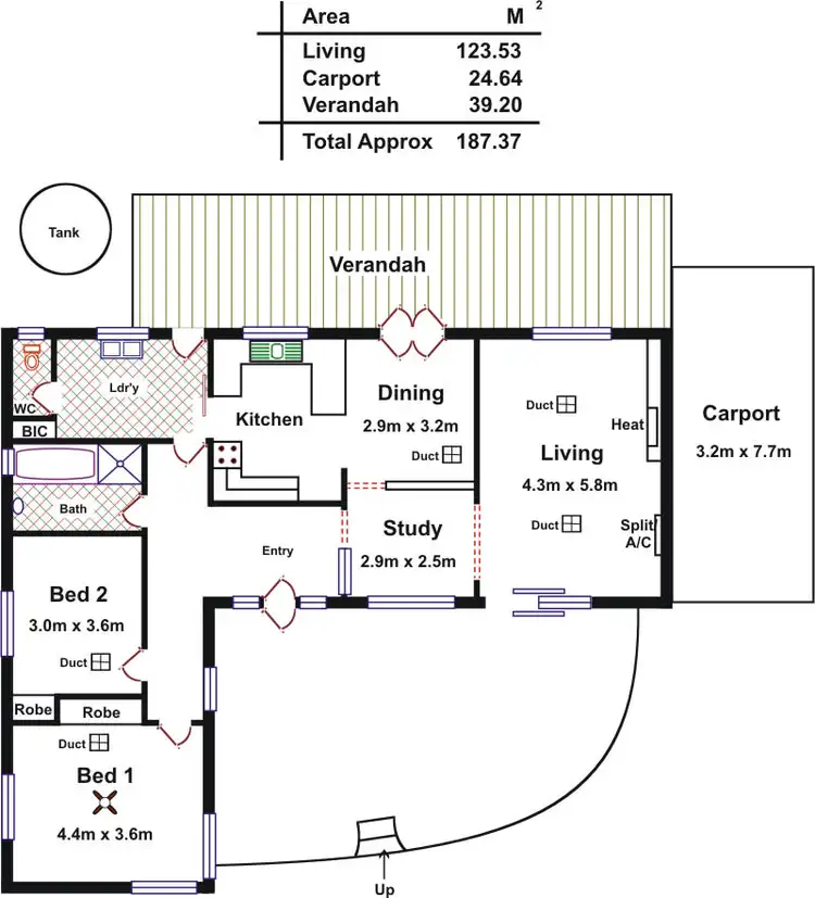 Floorplan of Homely house listing, 73 Calton Road, Gawler East SA 5118