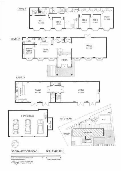 Floorplan of Homely house listing, 57 Cranbrook Road, Bellevue Hill NSW 2023