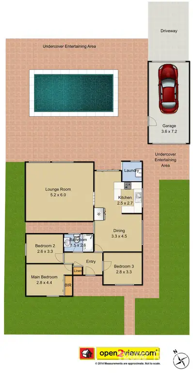 Floorplan of Homely house listing, 182 Palmyra Avenue, Willmot NSW 2770