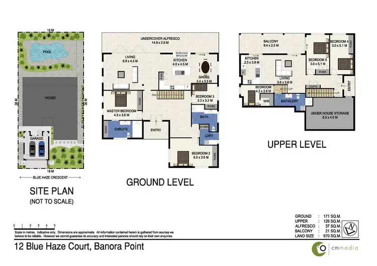 Floorplan of Homely house listing, 12 Blue Haze Crescent, Banora Point NSW 2486