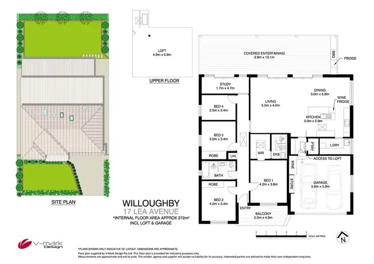 Floorplan of Homely house listing, 17 Lea Avenue, Willoughby NSW 2068