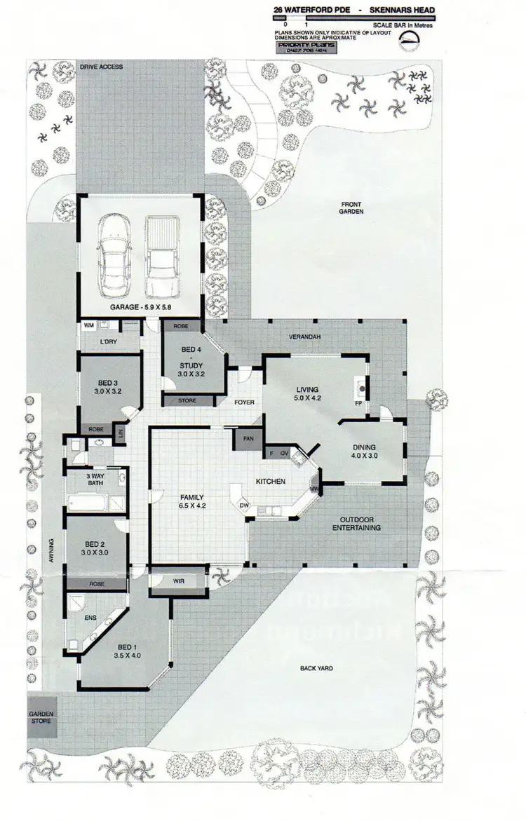 Floorplan of Homely house listing, 26 Waterford Parade, Skennars Head NSW 2478