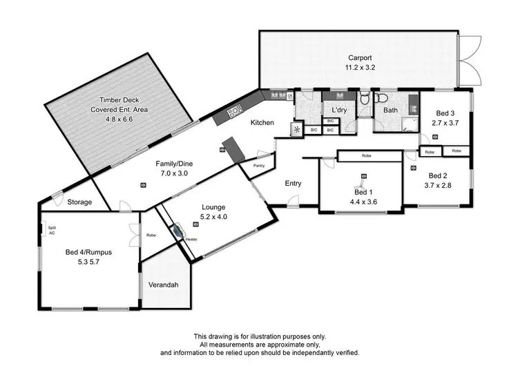 Floorplan of Homely house listing, 8 Thelma Ave, Fulham Gardens SA 5024