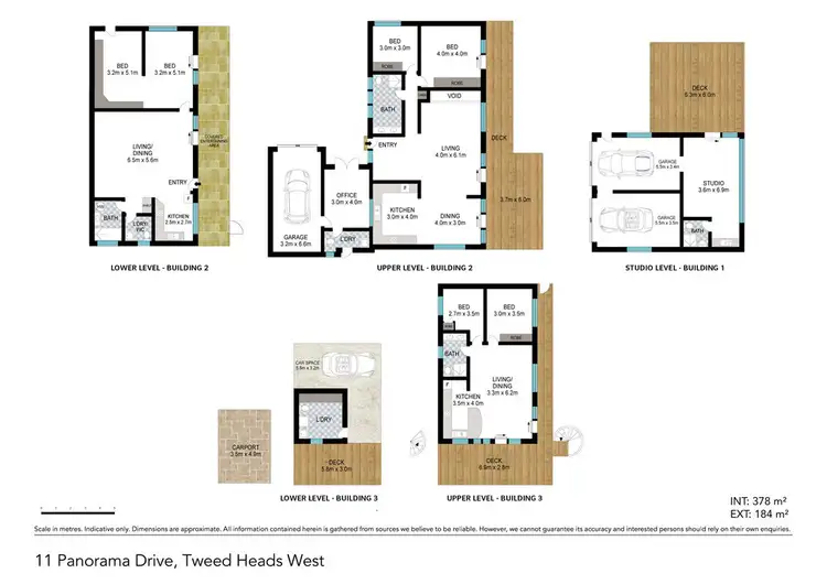 Floorplan of Homely house listing, 11 & 11A Panorama Drive, Tweed Heads West NSW 2485