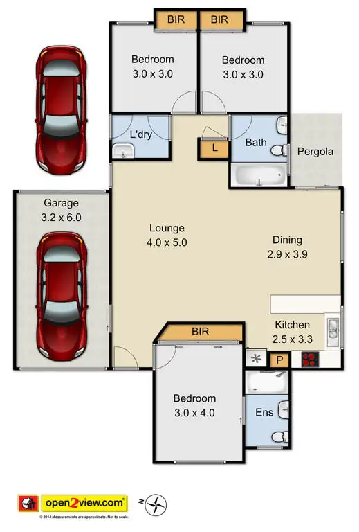 Floorplan of Homely townhouse listing, 10/88 Adelaide Street, Oxley Park NSW 2760