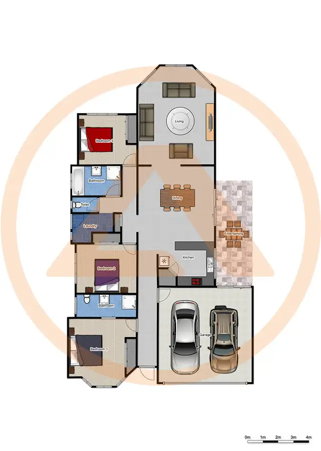 Floorplan of Homely house listing, 32 Toolara Circuit, Forest Lake QLD 4078