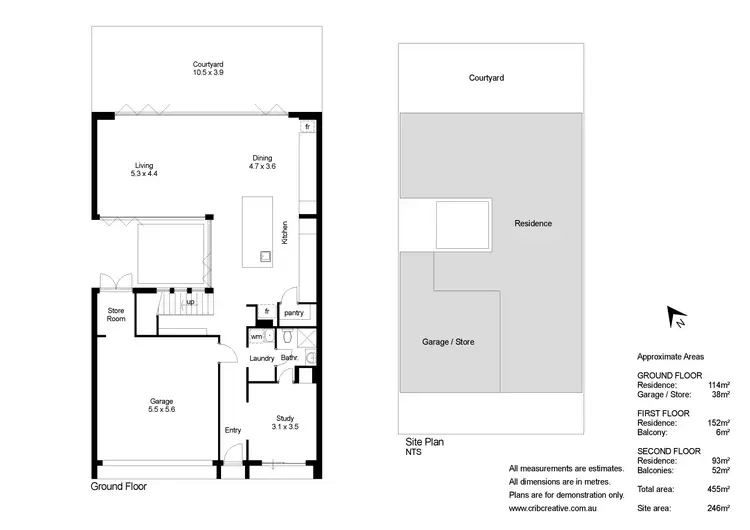 Floorplan of Homely house listing, 6 Kakulas Crescent, Northbridge WA 6003