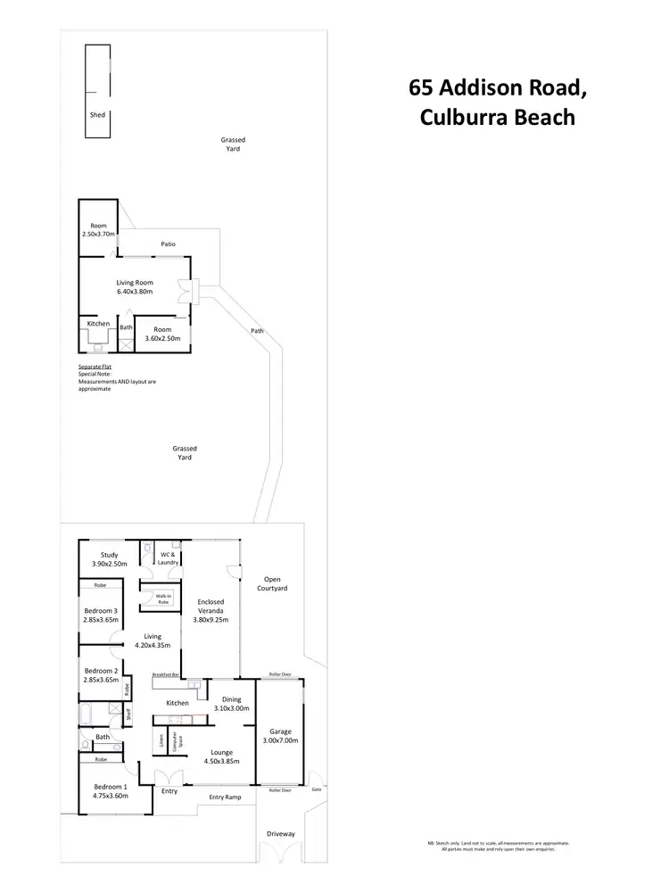Floorplan of Homely house listing, 65 Addison Road, Culburra Beach NSW 2540