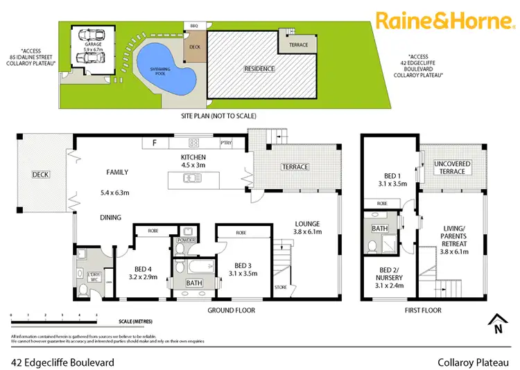 Floorplan of Homely house listing, 42 Edgecliffe Boulevarde, Collaroy Plateau NSW 2097