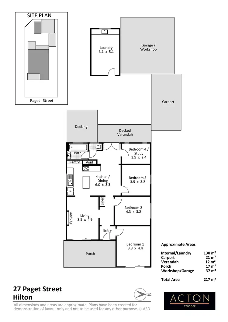 Floorplan of Homely house listing, 27 Paget Street, Hilton WA 6163