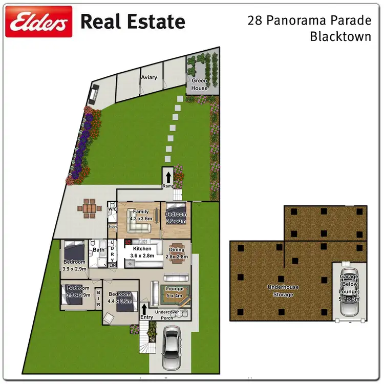 Floorplan of Homely house listing, 28 Panorama Parade, Blacktown NSW 2148