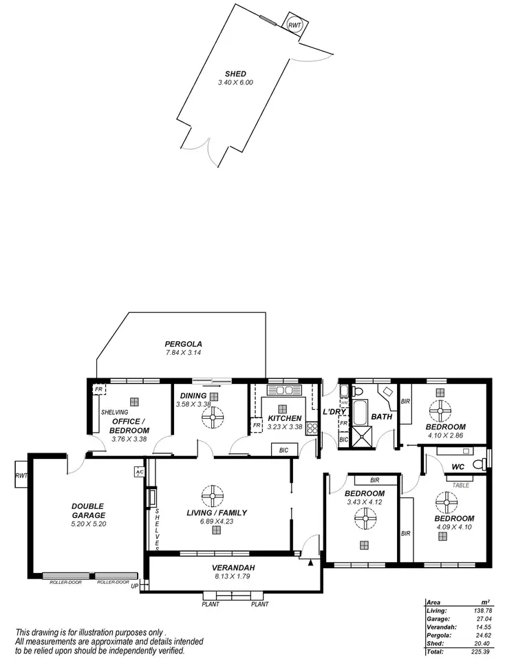 Floorplan of Homely house listing, 49 Scholefield Road, Kingston Park SA 5049