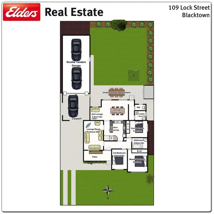 Floorplan of Homely house listing, 109 Lock Street, Blacktown NSW 2148