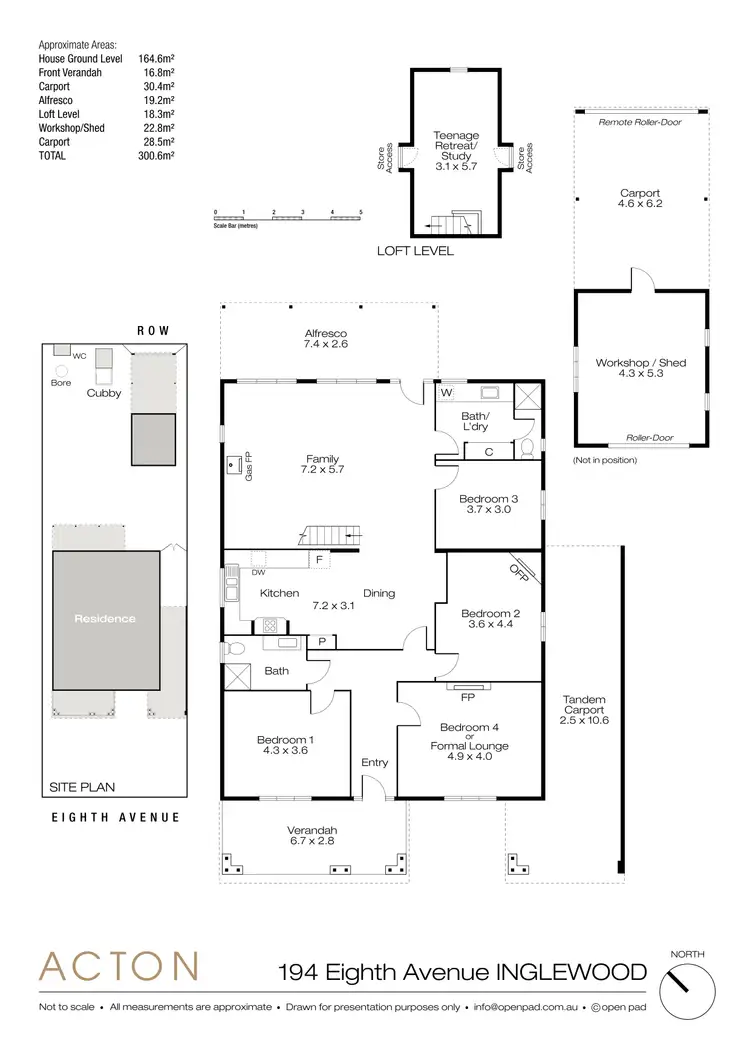 Floorplan of Homely house listing, 194 Eighth Avenue, Inglewood WA 6052