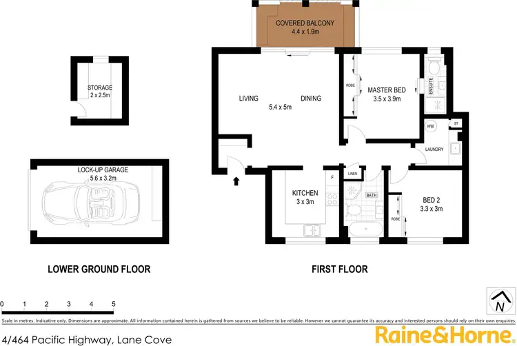 Floorplan of Homely apartment listing, 4/464-470 Pacific Highway, Lane Cove NSW 2066