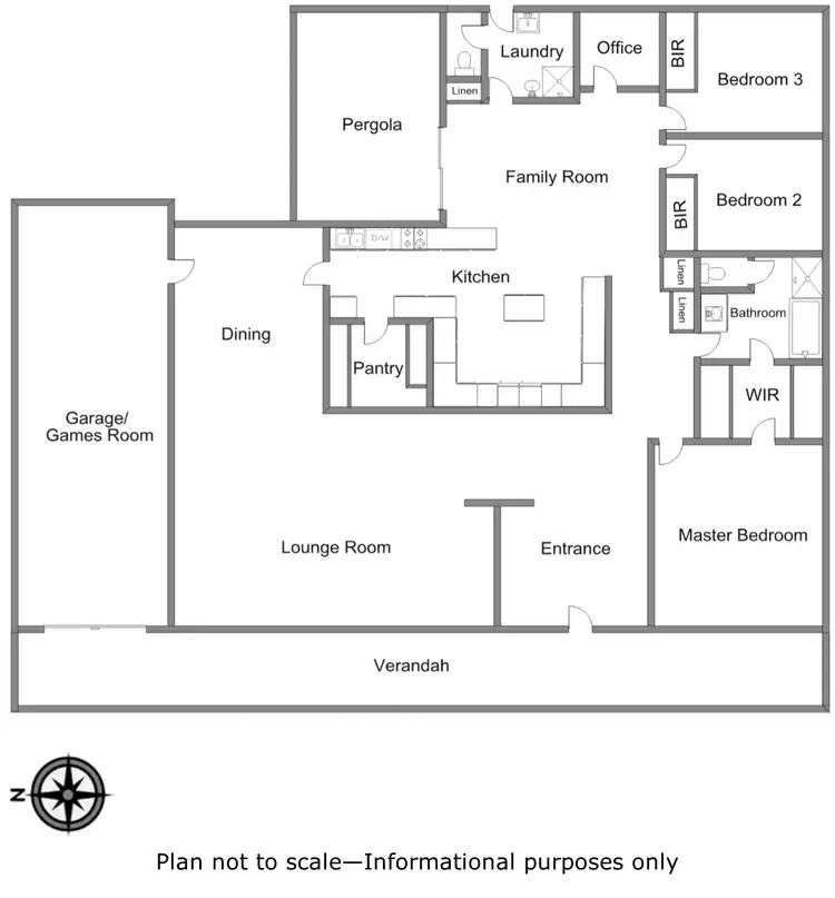 Floorplan of Homely house listing, 6 Kathleen Street, Bordertown SA 5268