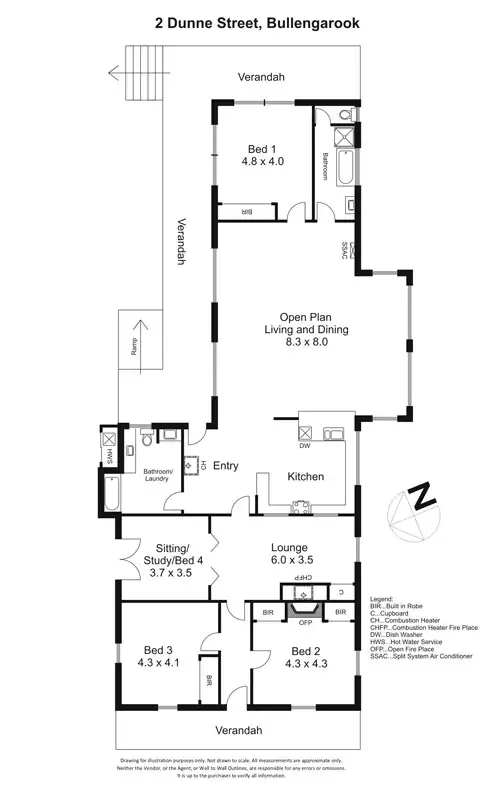 Floorplan of Homely house listing, 2 Dunne Rd, Bullengarook VIC 3437