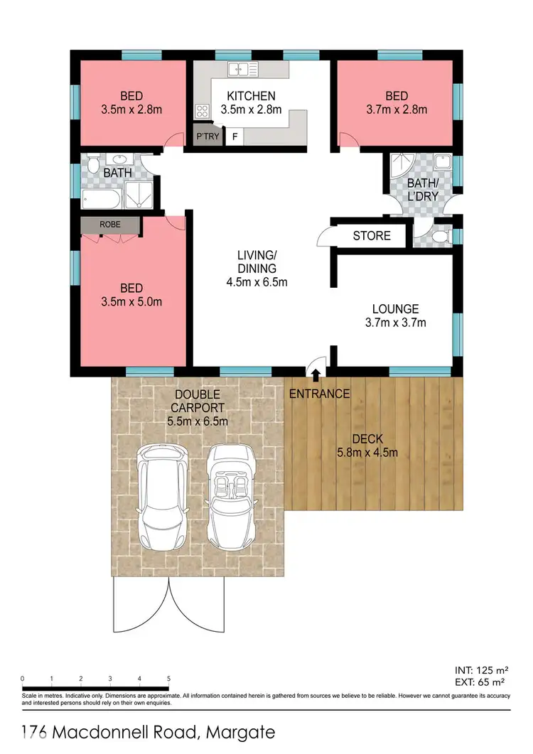 Floorplan of Homely house listing, 176 Macdonnell Road, Margate QLD 4019
