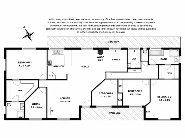 Floorplan of Homely house listing, 7 Stableford Court, Worrolong SA 5291