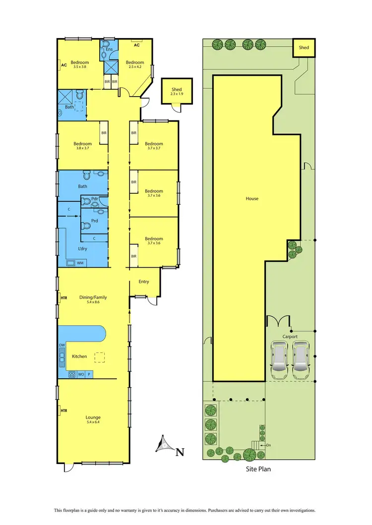 Floorplan of Homely house listing, 89 Power Street, Williamstown VIC 3016
