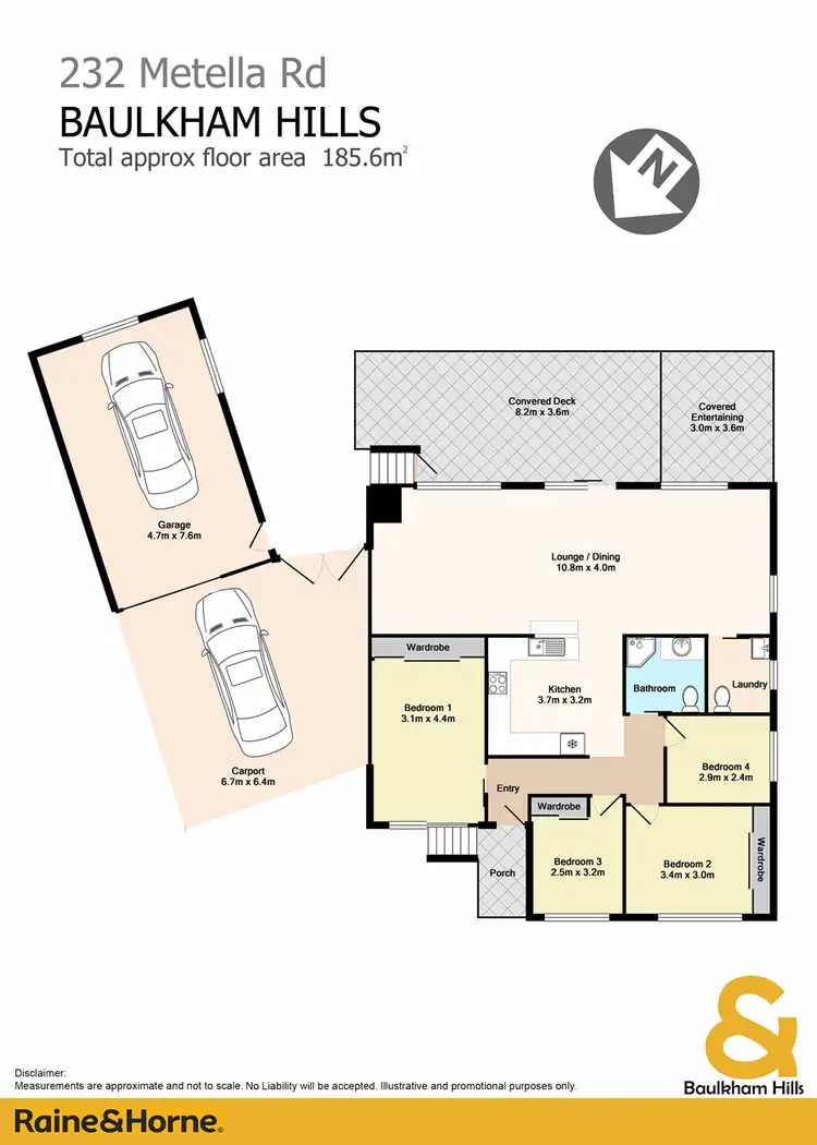 Floorplan of Homely house listing, 232 Metella Road, Toongabbie NSW 2146