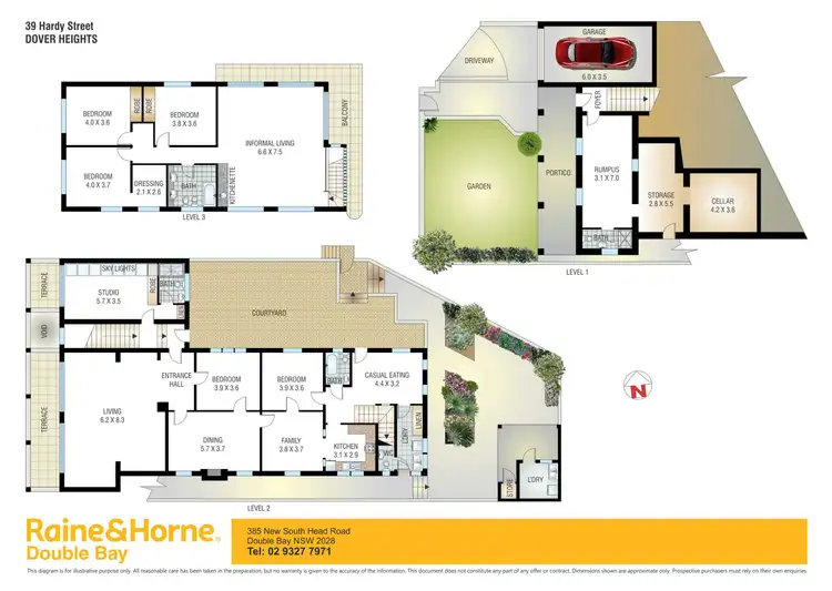 Floorplan of Homely house listing, 39 Hardy Street, Dover Heights NSW 2030