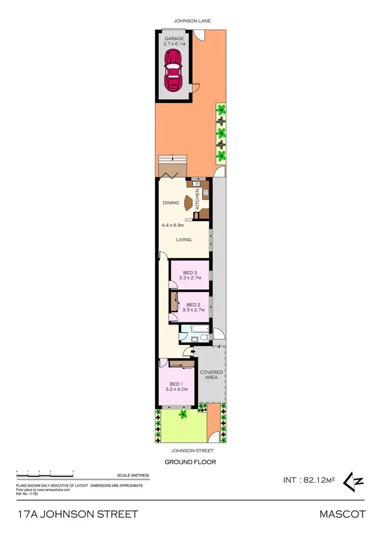 Floorplan of Homely house listing, 17A Johnson Street, Mascot NSW 2020