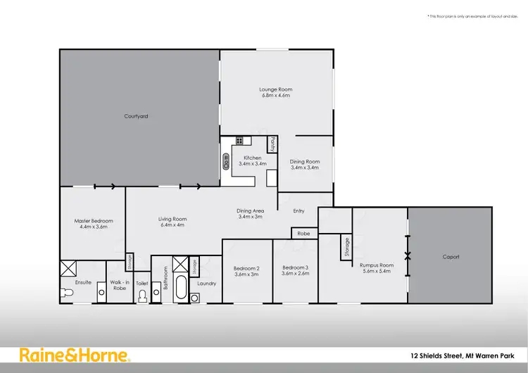 Floorplan of Homely house listing, 12 Shields Street, Mount Warren Park QLD 4207
