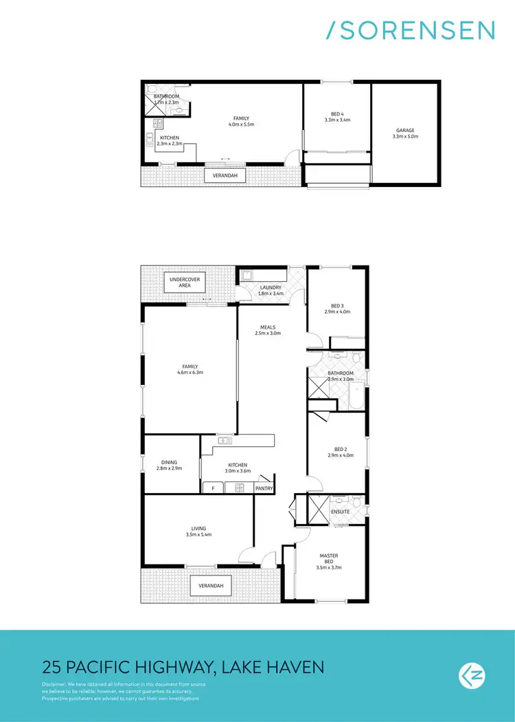 Floorplan of Homely house listing, 25 Pacific Highway, Lake Haven NSW 2263