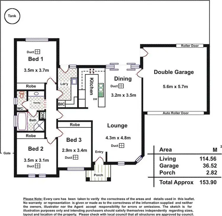 Floorplan of Homely house listing, 3/2 Matheson, Findon SA 5023