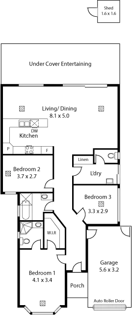 Floorplan of Homely house listing, Address available on request
